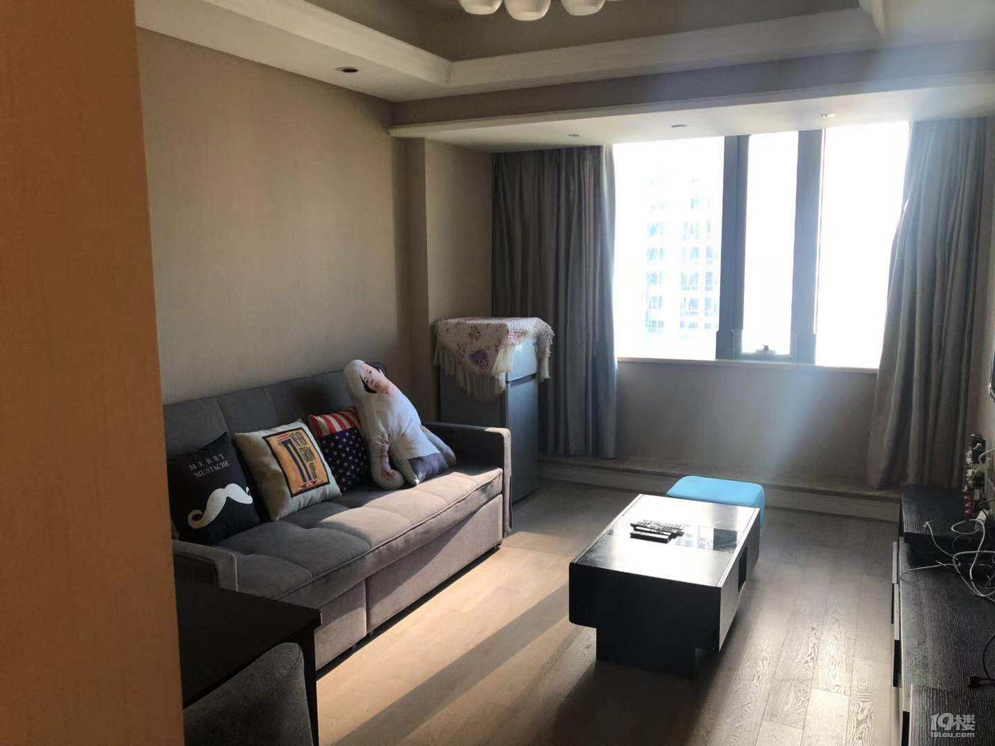 嘉润公馆一室一厅精装修拎包入住随时看房图片实拍