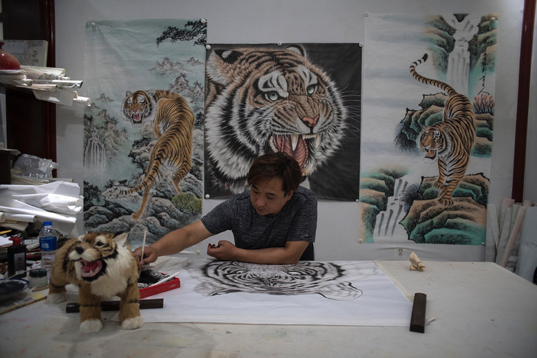 数百农民转行画画还开直播,有人年入百万,开上奔驰宝马