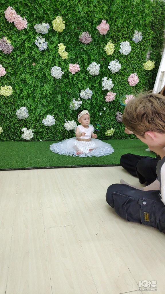 夏天周岁照拍摄