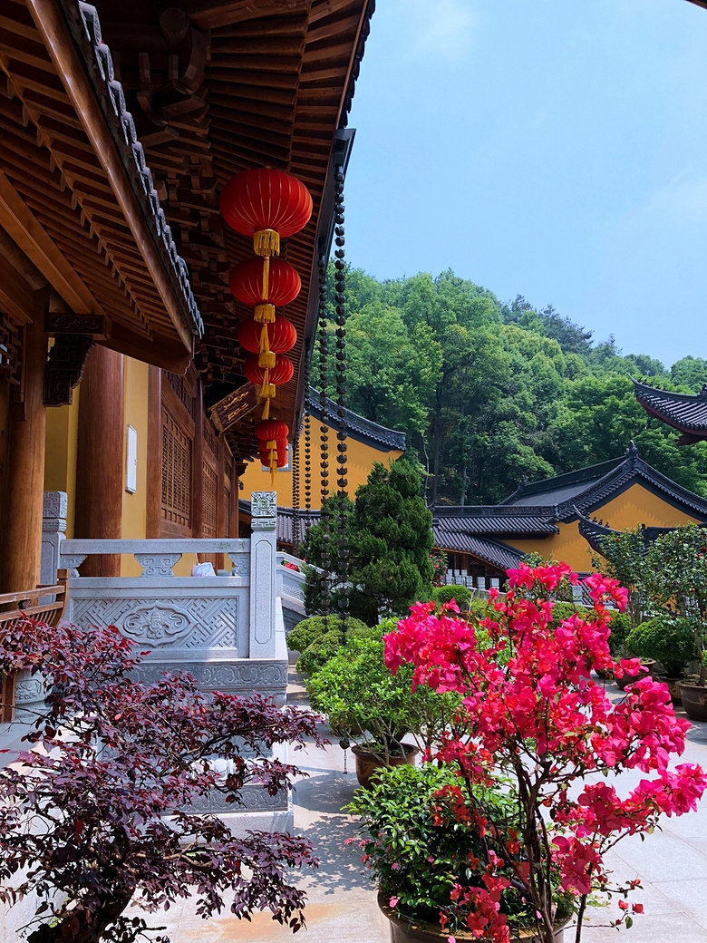 杭州上天竺法喜寺,寺中有很出名的斋饭,5元\/份