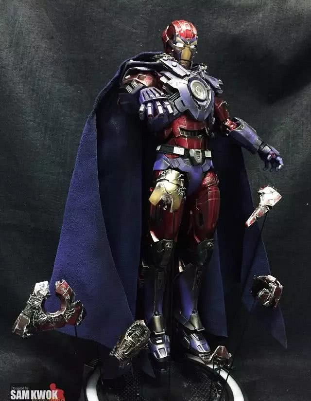 模玩控:可以随意控制盔甲飞行的万磁王钢铁侠mark17盔