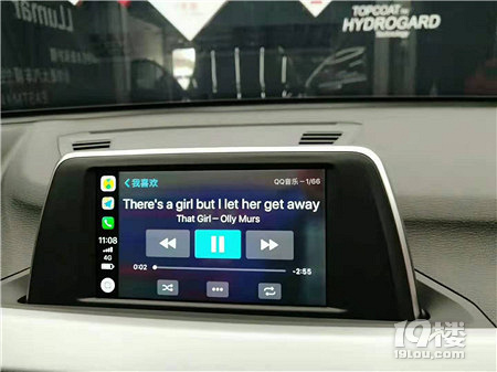 南京宝马4系carplay，小屏幕开通原厂carplay无损激活