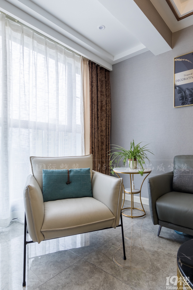 【都都装饰精品案例】玉兰花园 轻奢风格120㎡