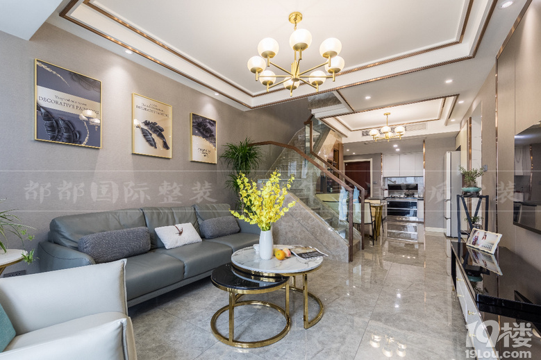 【都都装饰精品案例】玉兰花园 轻奢风格120㎡