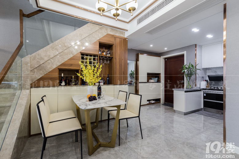 【都都装饰精品案例】玉兰花园 轻奢风格120㎡