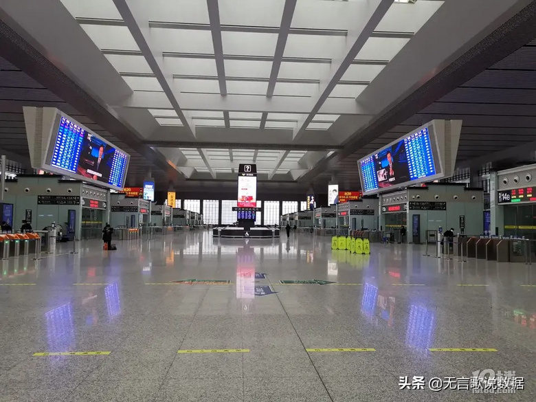 2月7日从合肥南站到上海站,一路上是这样的.