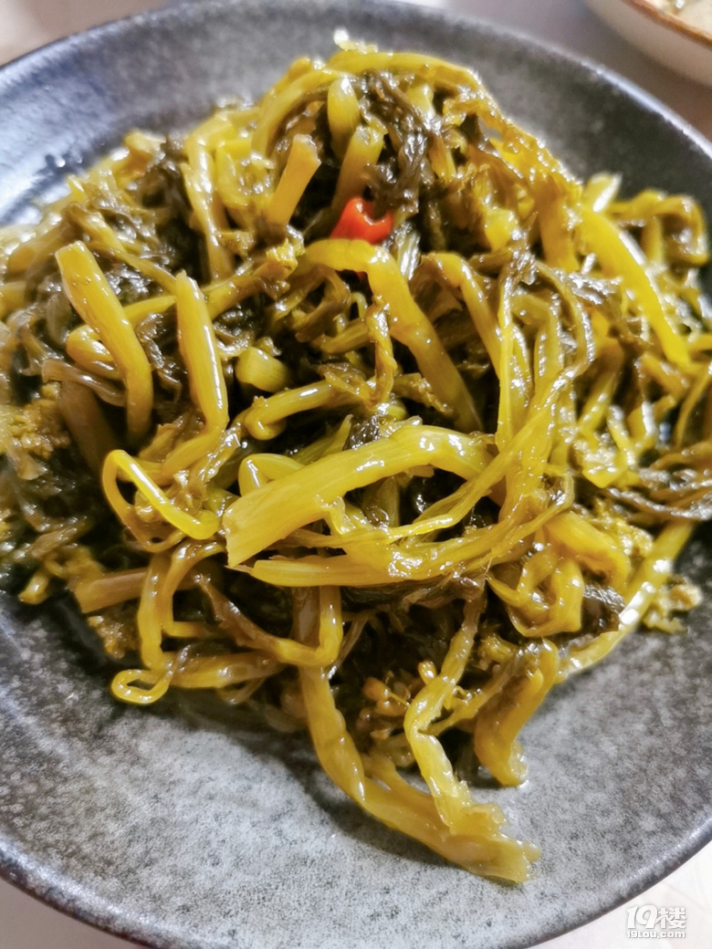 好吃不过一碗咸菜