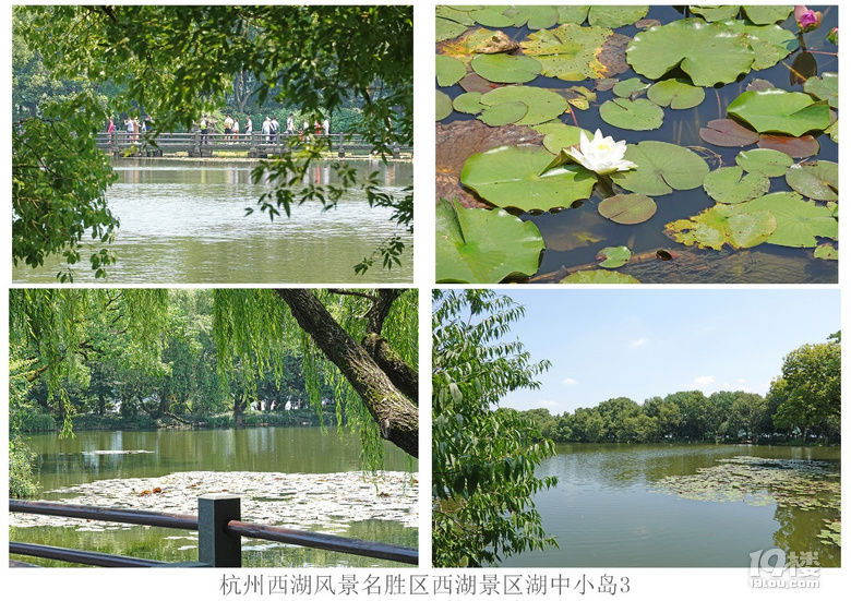 杭州西湖风景名胜区西湖景区湖中小岛（一）