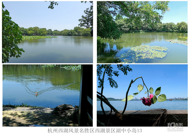 杭州西湖风景名胜区西湖景区湖中小岛（一）