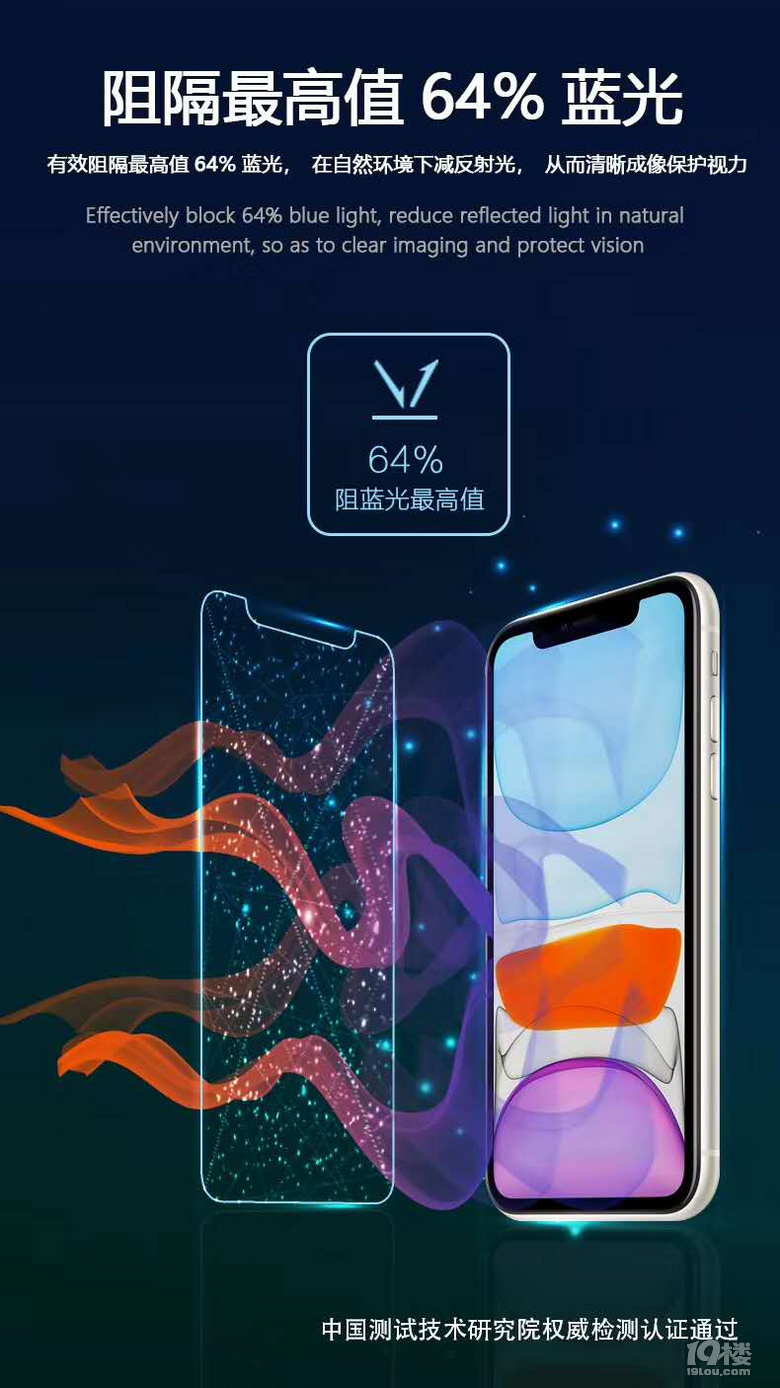 VEIL柔光護(hù)眼 漸變 色鋼化膜