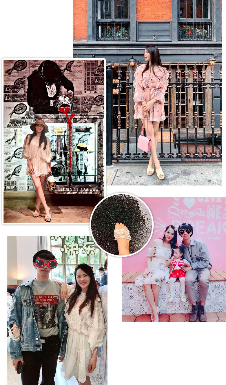 提着粉红 Birkin 扮少女,伊能静硬凹少女感有毛病吗??