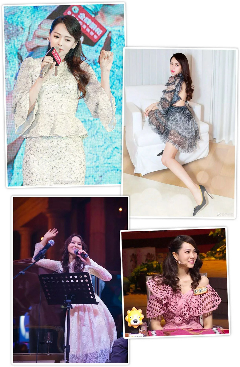 提着粉红 Birkin 扮少女,伊能静硬凹少女感有毛病吗??