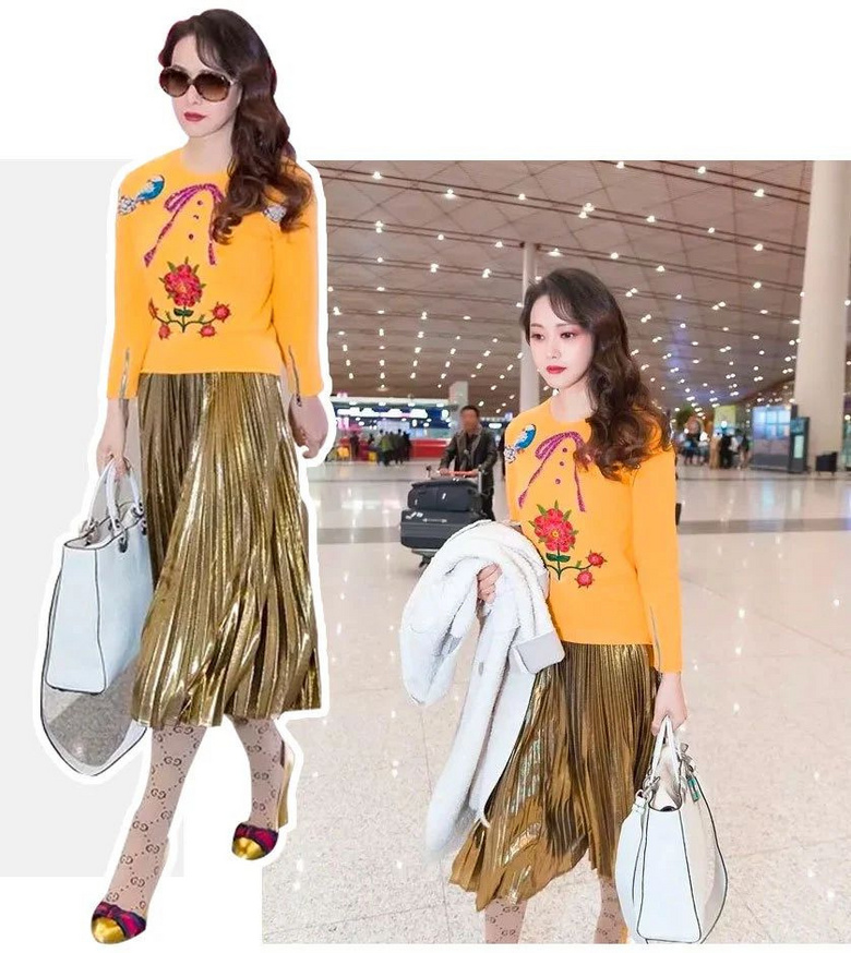 提着粉红 Birkin 扮少女,伊能静硬凹少女感有毛病吗??
