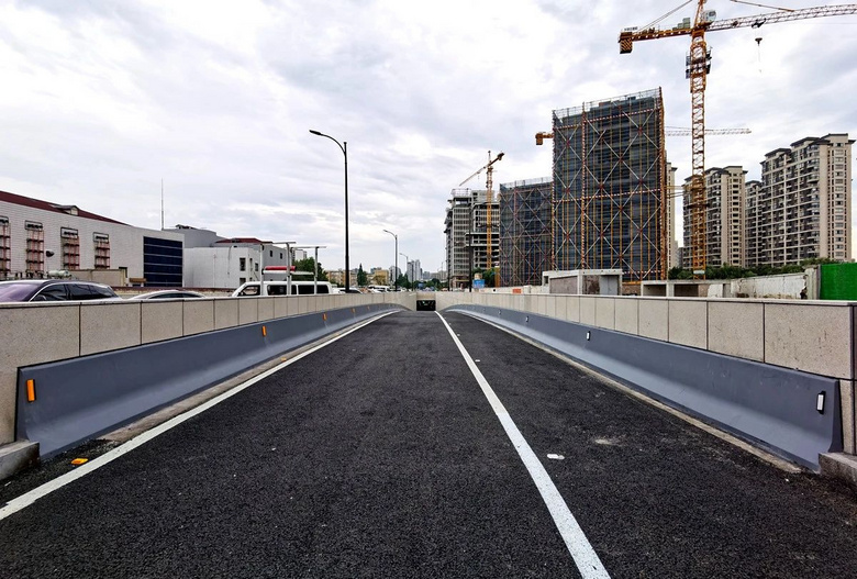 杭州香积寺路隧道试运行有限行