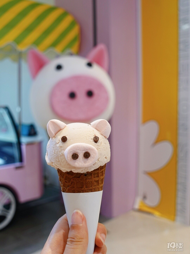 杭州首家动物冰淇淋,可可爱爱好吃不胖