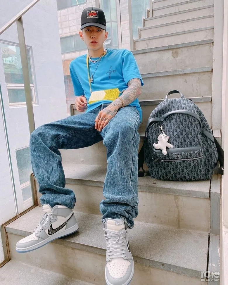 《新说唱》jay park上脚dior x aj1,成为新晋带货王