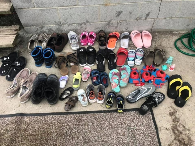 直到…方圆几十里的邻居都跑我家来找鞋