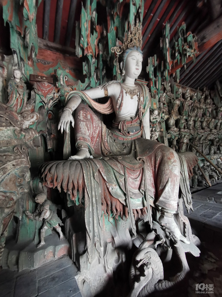 山西平遥双林寺彩塑