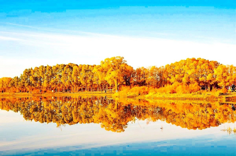 中国最美六大胡杨林,上帝赐予最美的秋色