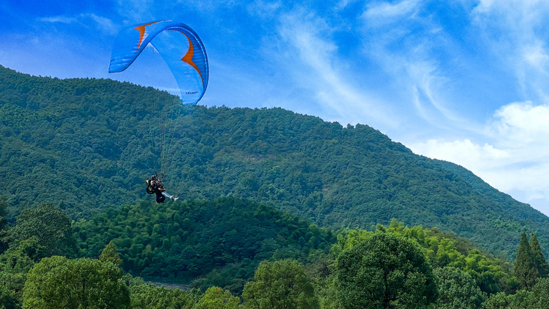 杭州·萧山区·戴村镇·云石滑翔伞基地