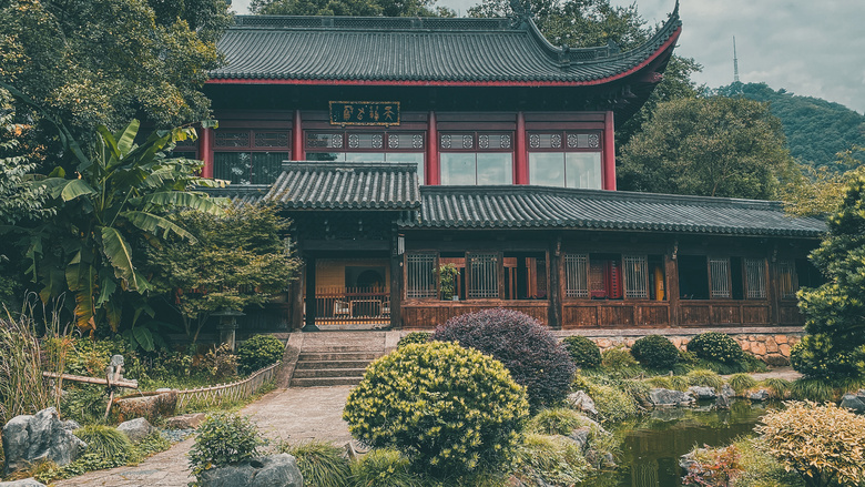 杭州·西湖景區·靈順寺,韜光寺,永福寺