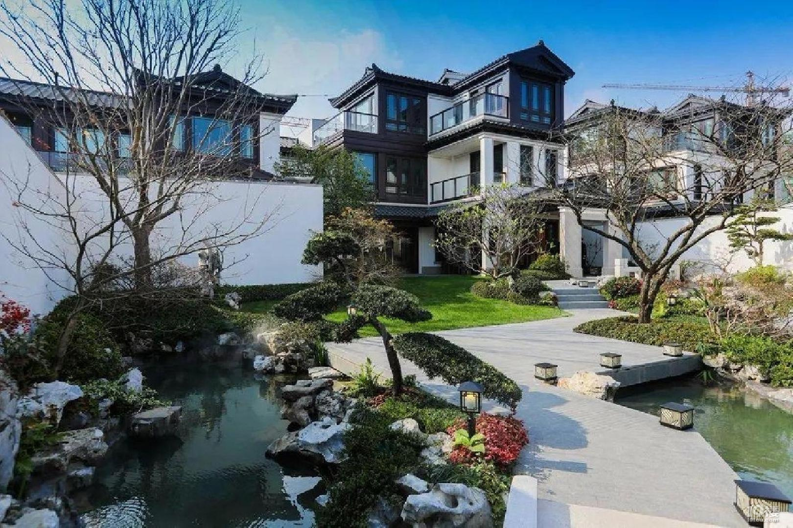 江南里 杭州市区中式大宅 带精致独立园林花园 地下车库