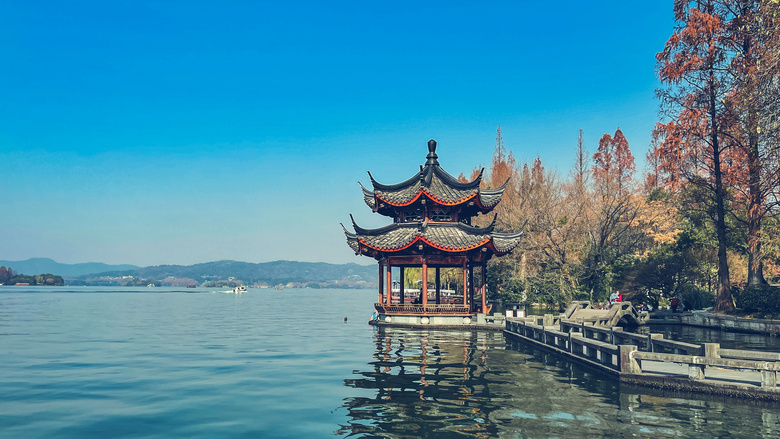 杭州·西湖景区 沿湖南线一路风景