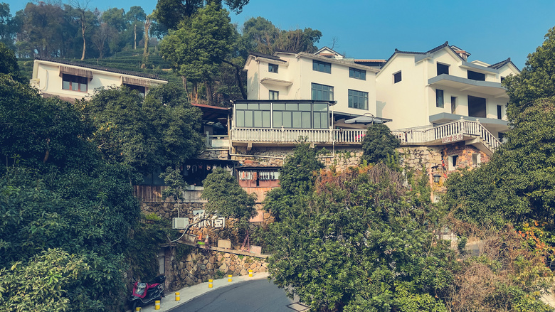 杭州·西湖区·杨梅岭村,原生态较好的一处风景胜地