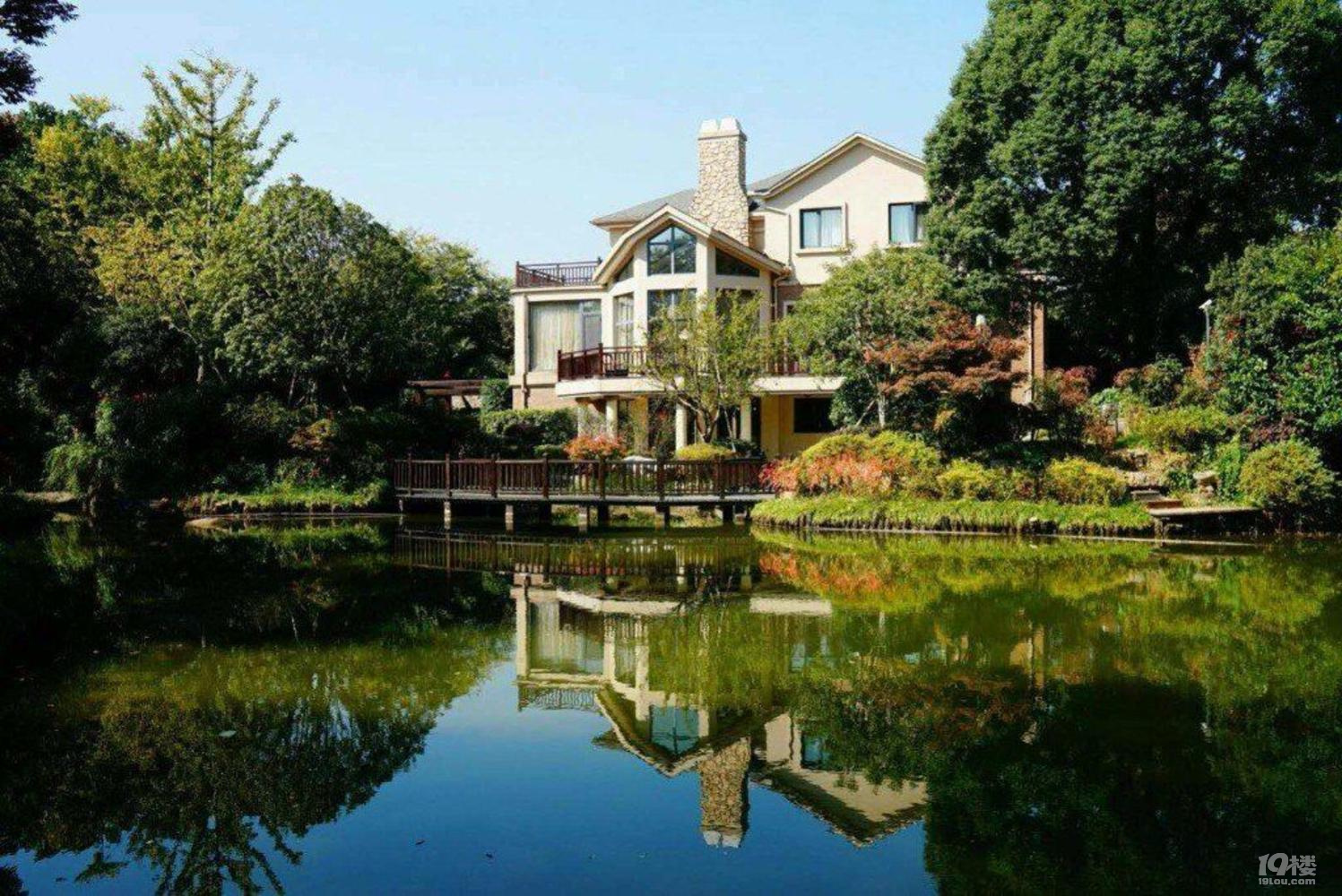 杭州豪华别墅区阳明谷花园1000方天然氧吧美式独栋别墅