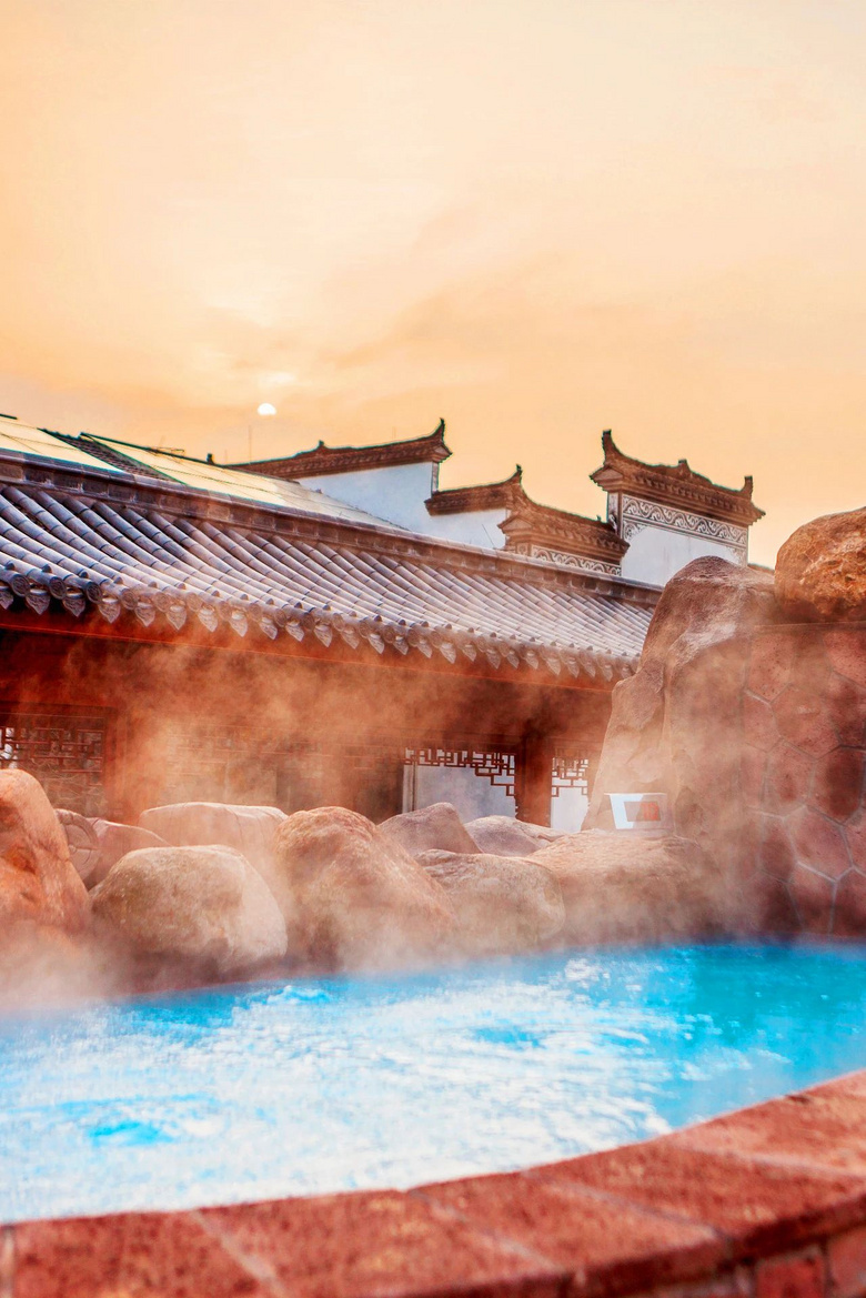 送你去泡新晋网红温泉!这个江南最大古建涅盘地,实在太适合过冬