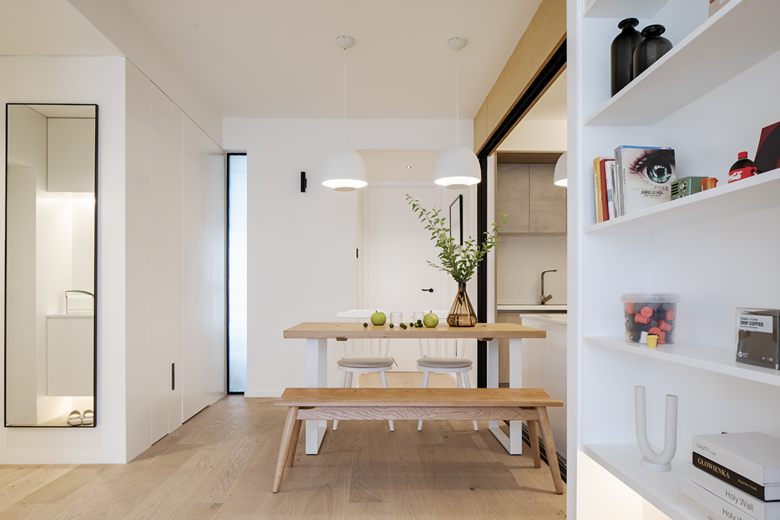 【作品赏析】——89平改造后的xq房,太适合一家三口住啦