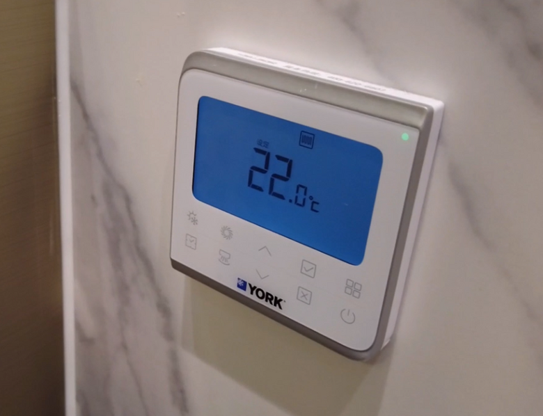 约 克天氟地水两联供系统入户体验评测~