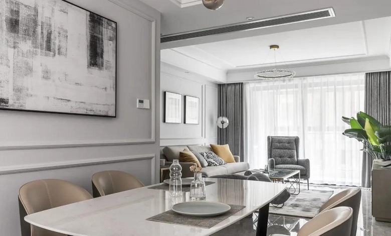 【作品赏析】——117平现代三居,搭配丰富的软装,柔和恬静~