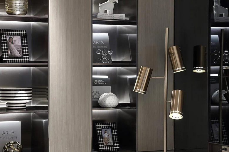 【作品赏析】——199㎡现代复式,氛围优雅华丽,稳重低奢的气质