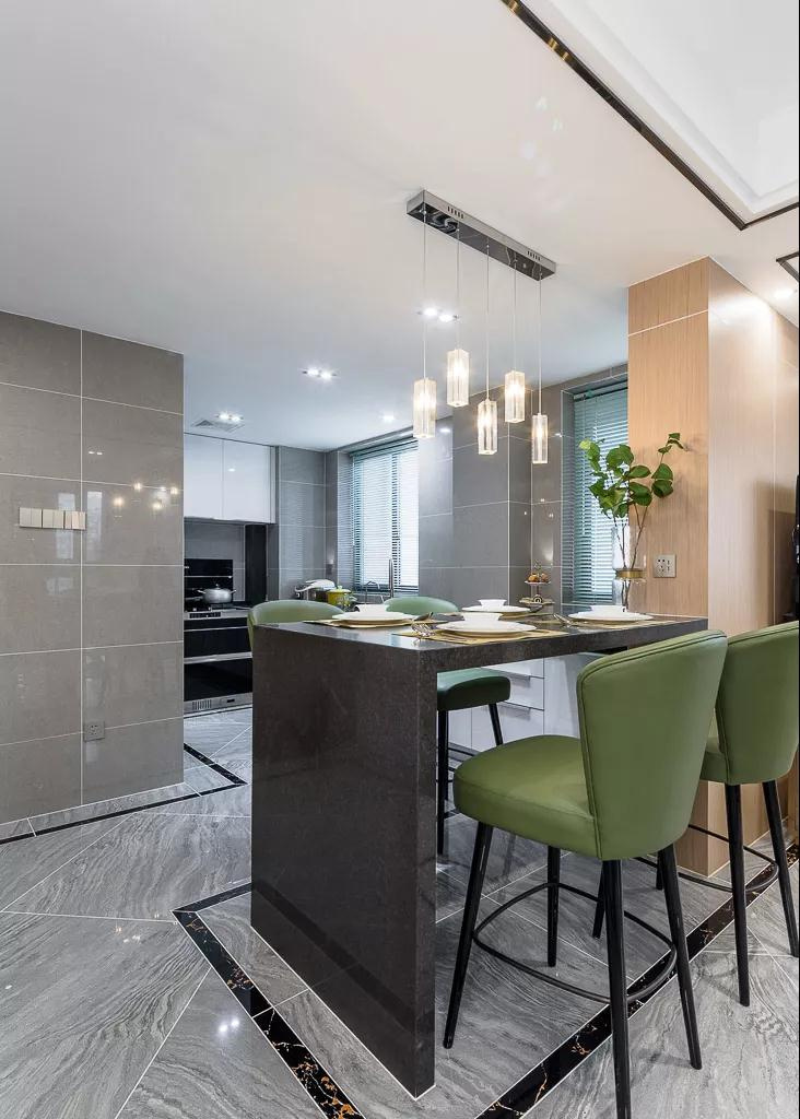 【作品赏析】——70平现代二居室,每个设计与搭配都好看!