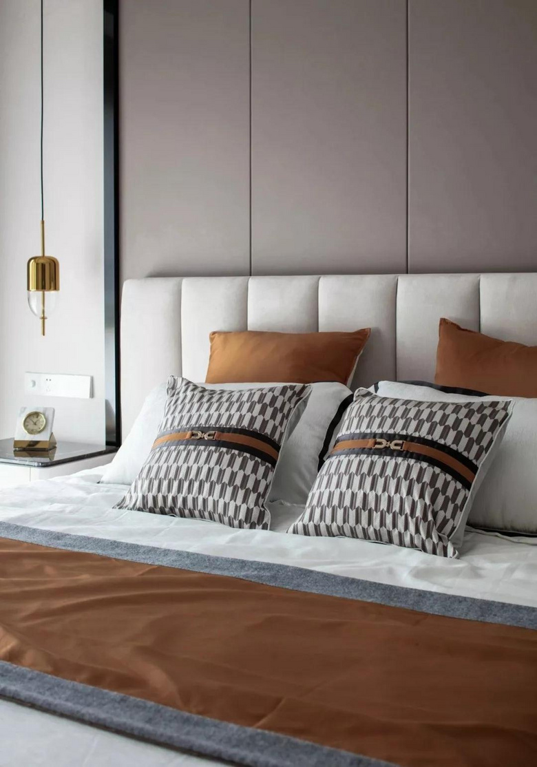 【作品赏析】——135平现代三居室,时尚精致有特色!