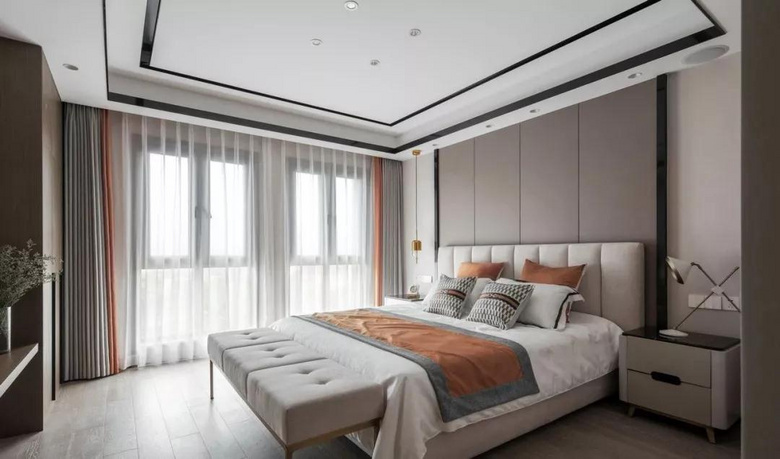 【作品赏析】——135平现代三居室,时尚精致有特色!