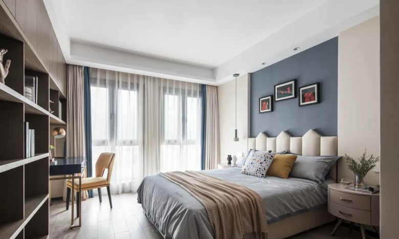 【作品赏析】——135平现代三居室,时尚精致有特色!