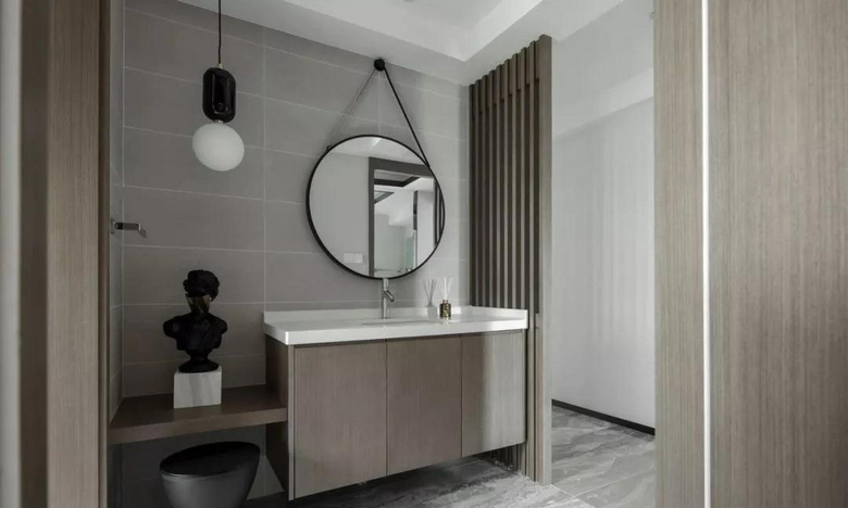 【作品赏析】——135平现代三居室,时尚精致有特色!