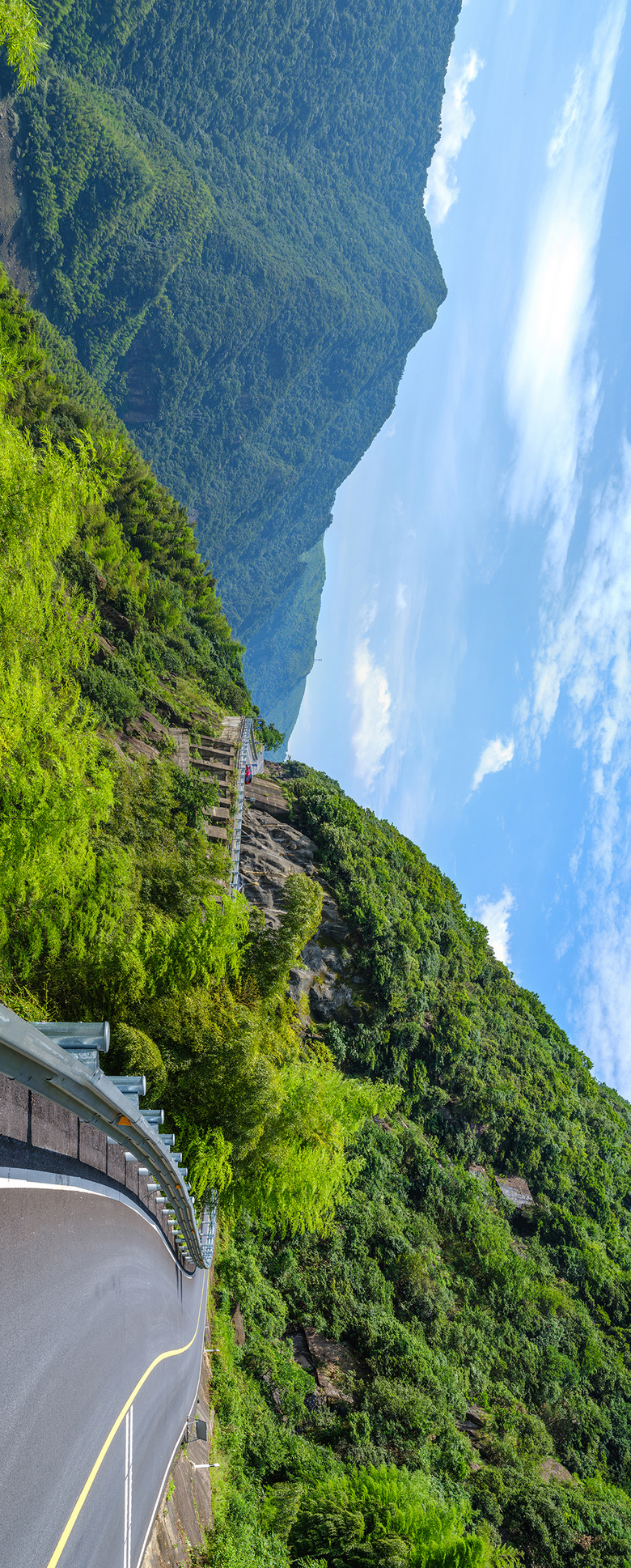 浙江·安吉江南天池盘山公路,一路风景非常漂亮
