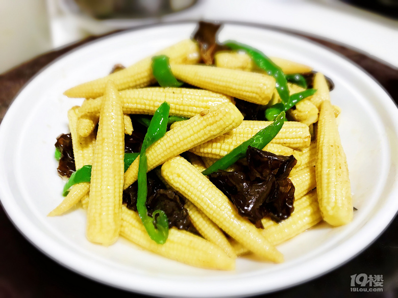 清炒玉米笋