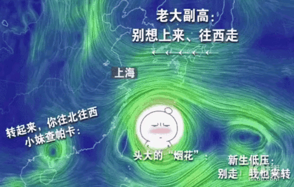 台风天表情包图片