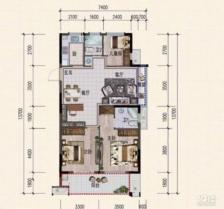 之江铭楼 精装修 52万 3室2厅 南北通透 房东急置换 诚