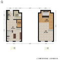 三花国际大厦 彭埠地铁口 火车东站 精装修loft