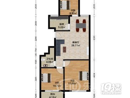 仁惠家园 92.11平 3室 低楼层 185万