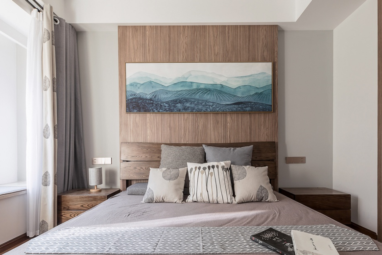 把家装修成森林是一种什么体验?140㎡北欧原木风,绿植生机满满