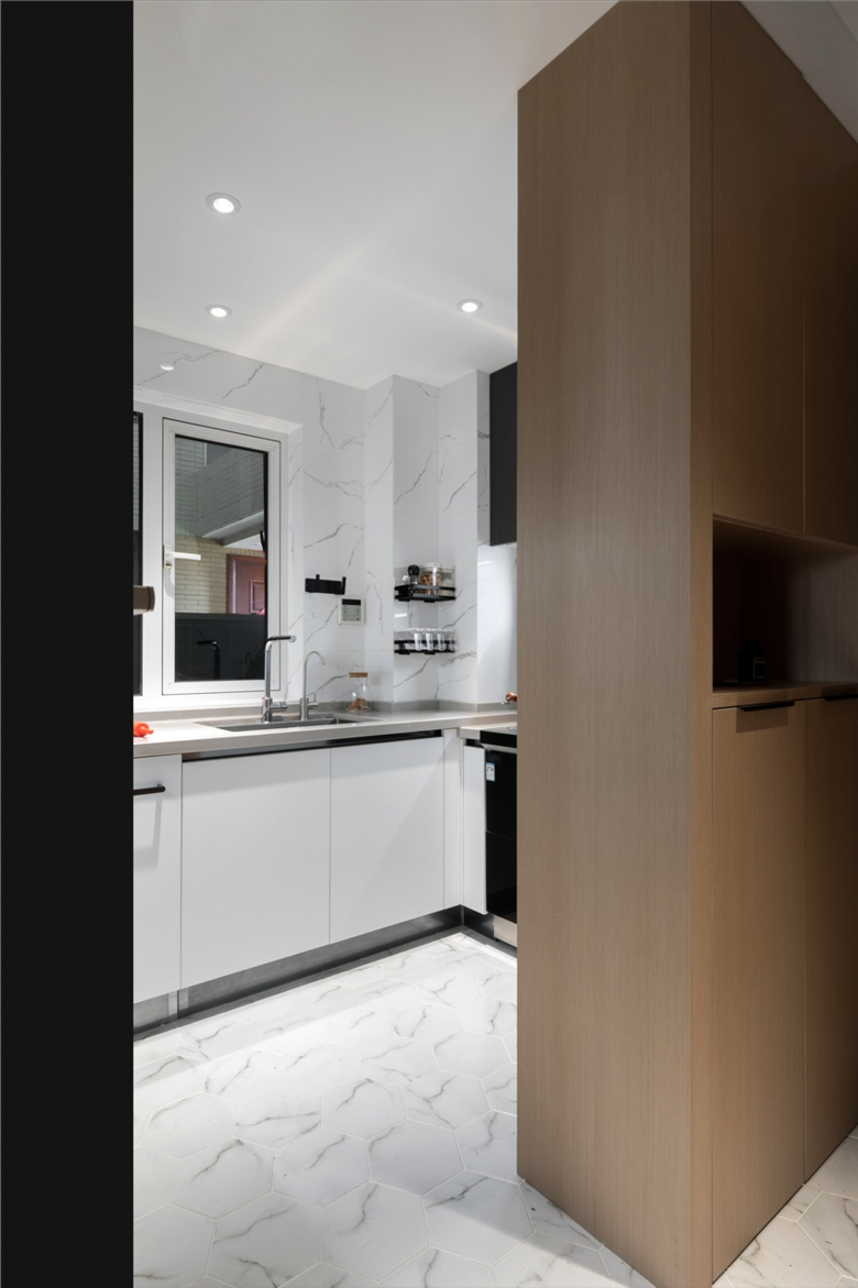 终于拥有了我的70㎡新家,现代极简风格,干净利落好看