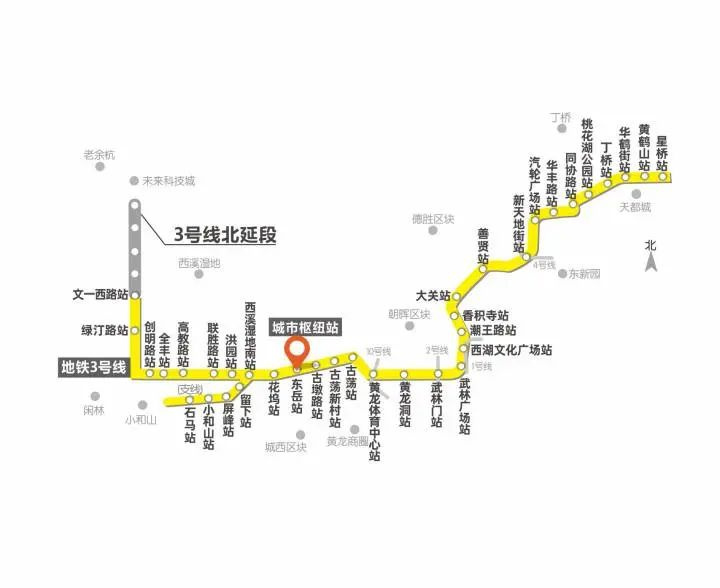 杭州地铁3号线首通段已具备开通条件