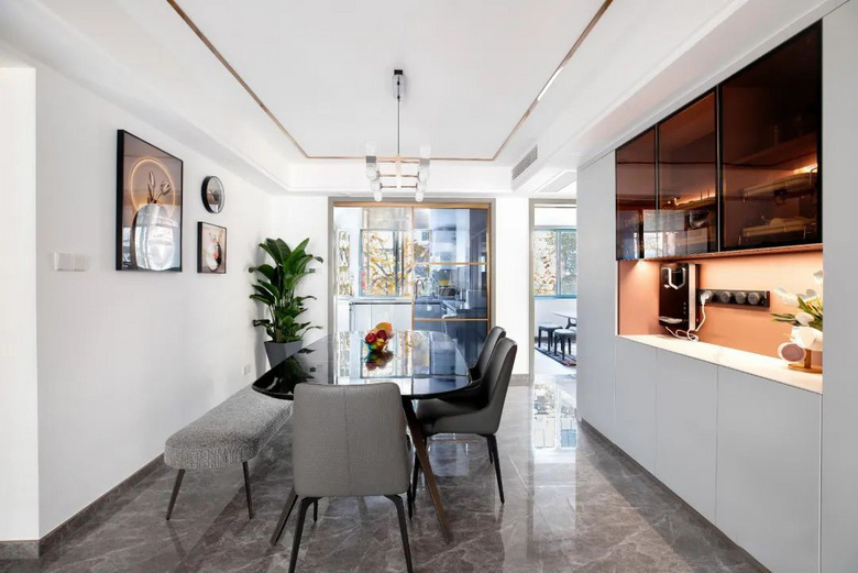 没它不行!餐边柜这样设计,收纳、颜值双丰收!