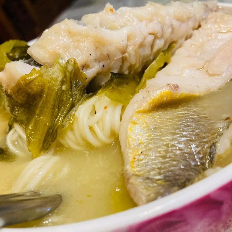 黃魚面一碗,活兒越細,越鮮美